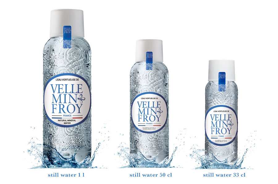 Pet Bottles For Natural And Finely Sparkling Water Velleminfroy Mineral Water